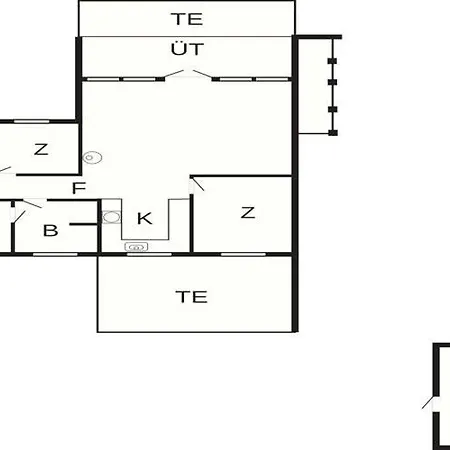 בית נופש 6 Person In Farvang-by Traum